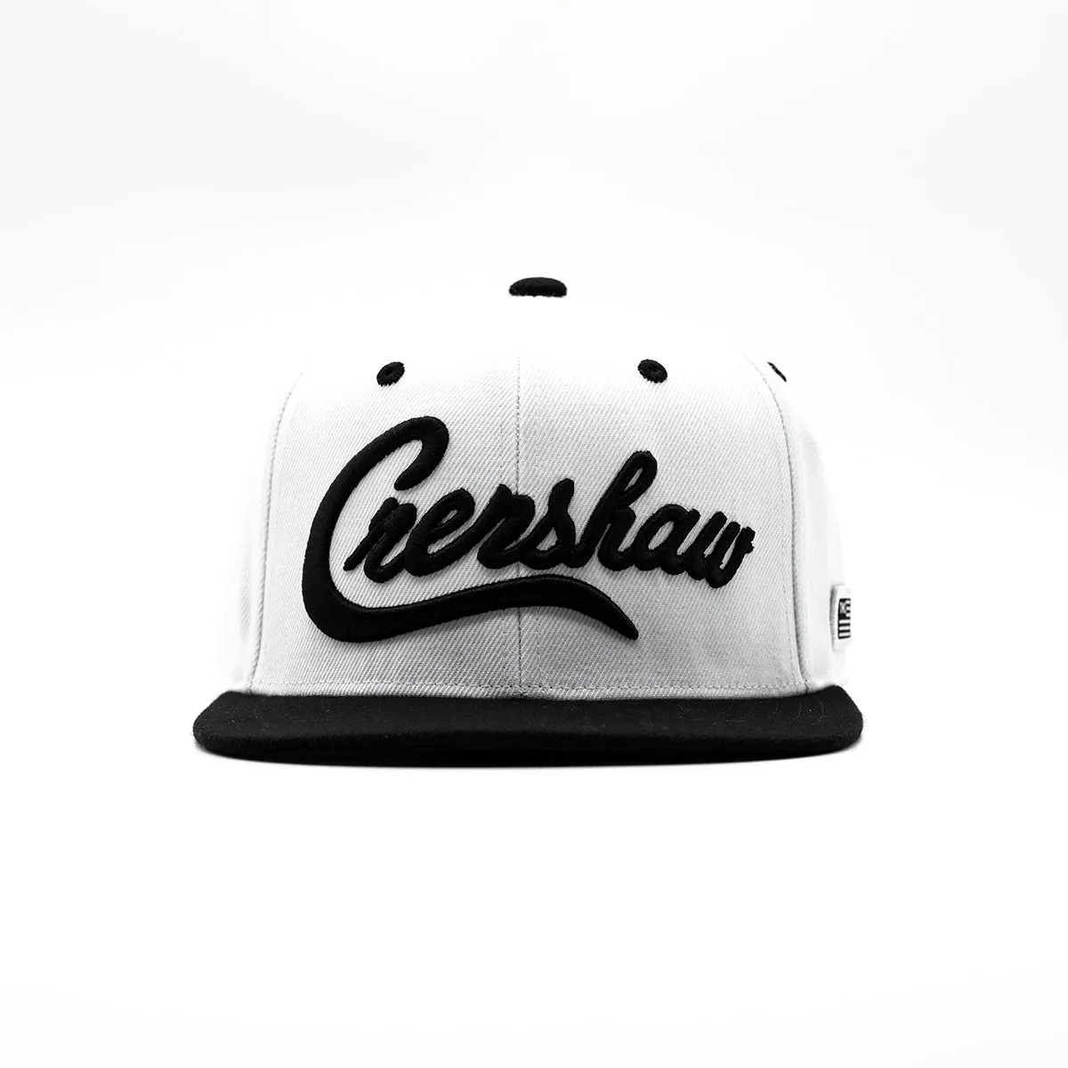 Crenshaw Limited Edition Snapback - White/Black [Two-Tone]