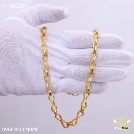 Freemen Gold Plated Infinite Chain for Men - FMGC154