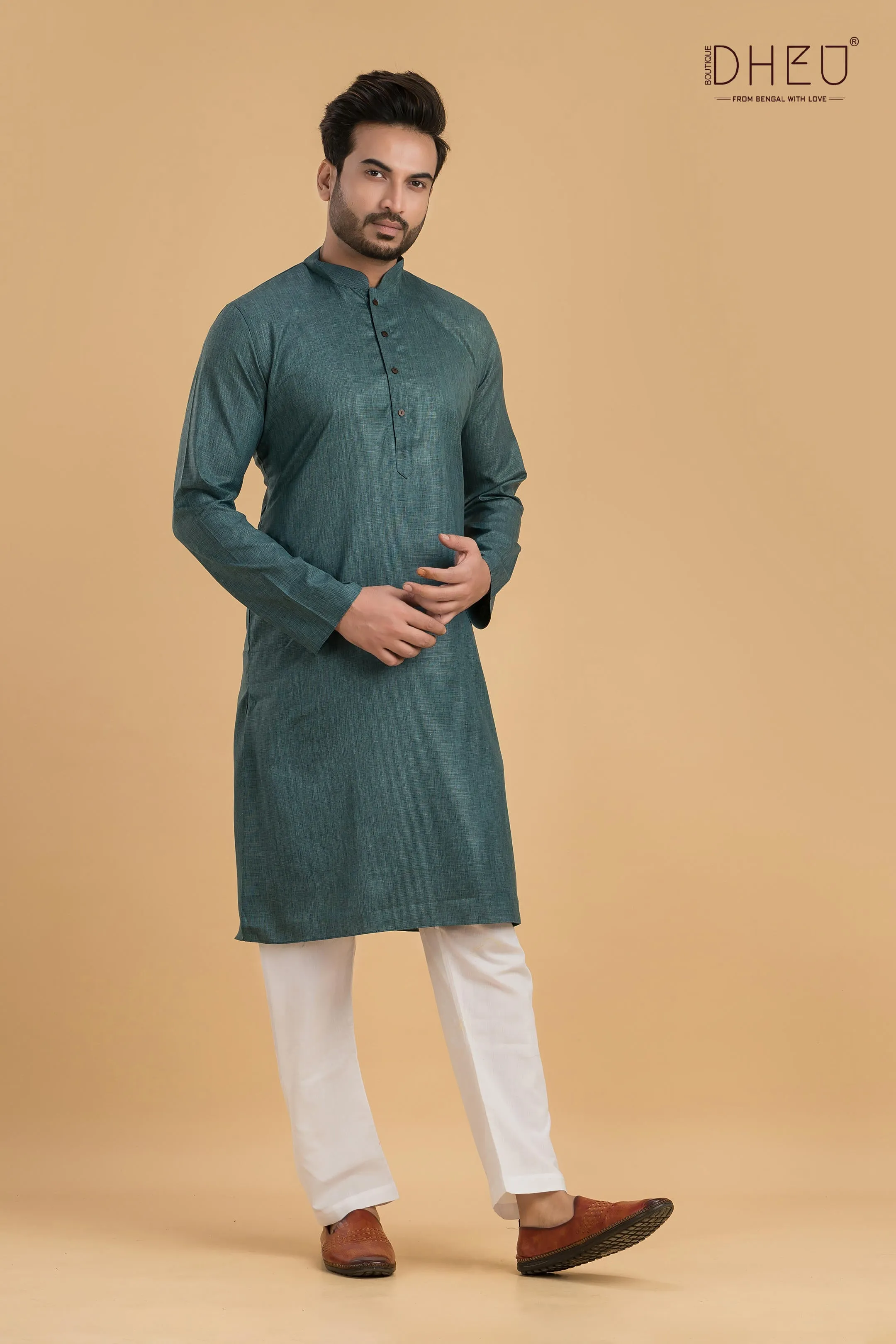 Handloom Pure Cotton Kurta