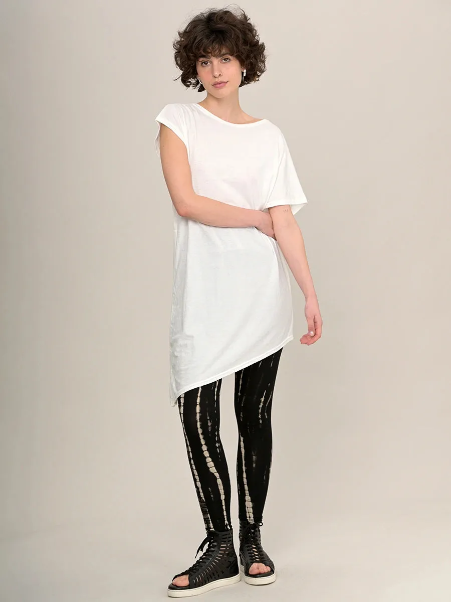 Hemp Organic Cotton Asymmetric T-Shirt - Long