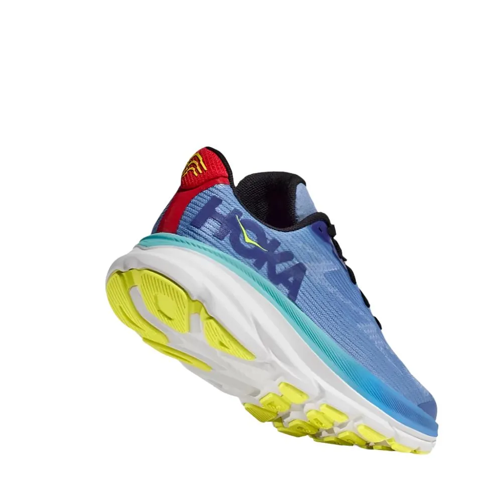 Hoka Youth Boys Clifton 9 Virtual Blue / Cerise