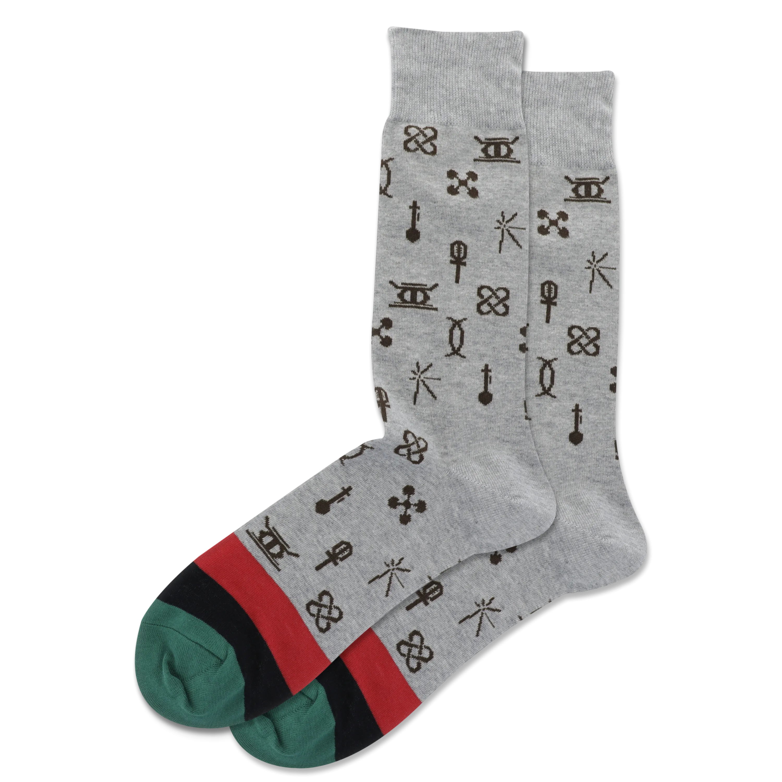 HOTSOX Men's Kwanzaa Principles Crew Socks