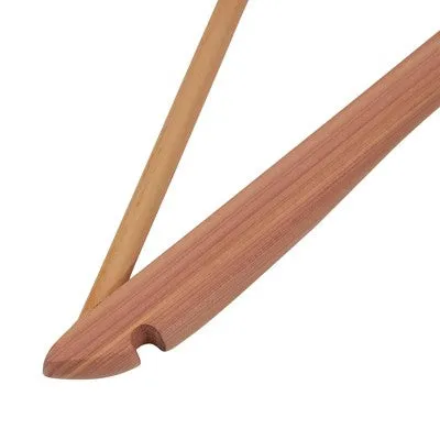 Household Essentials Slim Cedar Hangers 12 pk