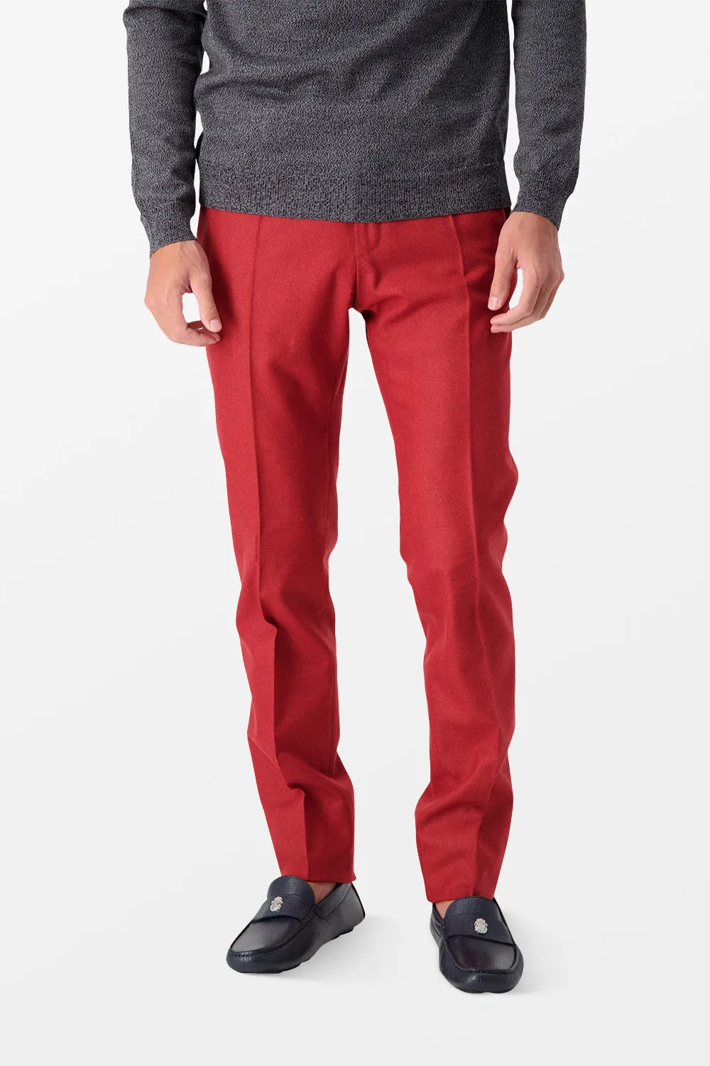 Incotex Red Classic Trousers