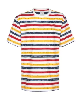 Karl Kani Originals Stripes T-Shirt white multi