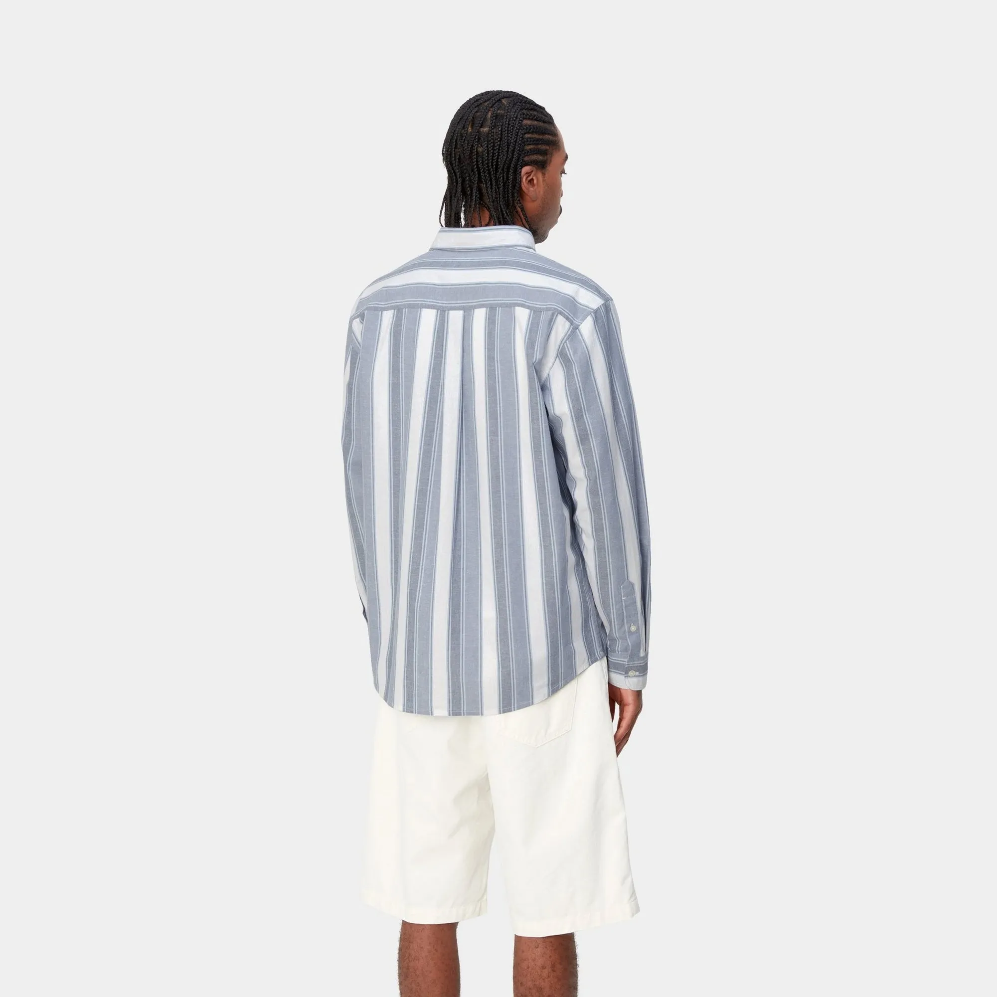 Kendricks Stripe Shirt | Hudson Blue / Bay Blue