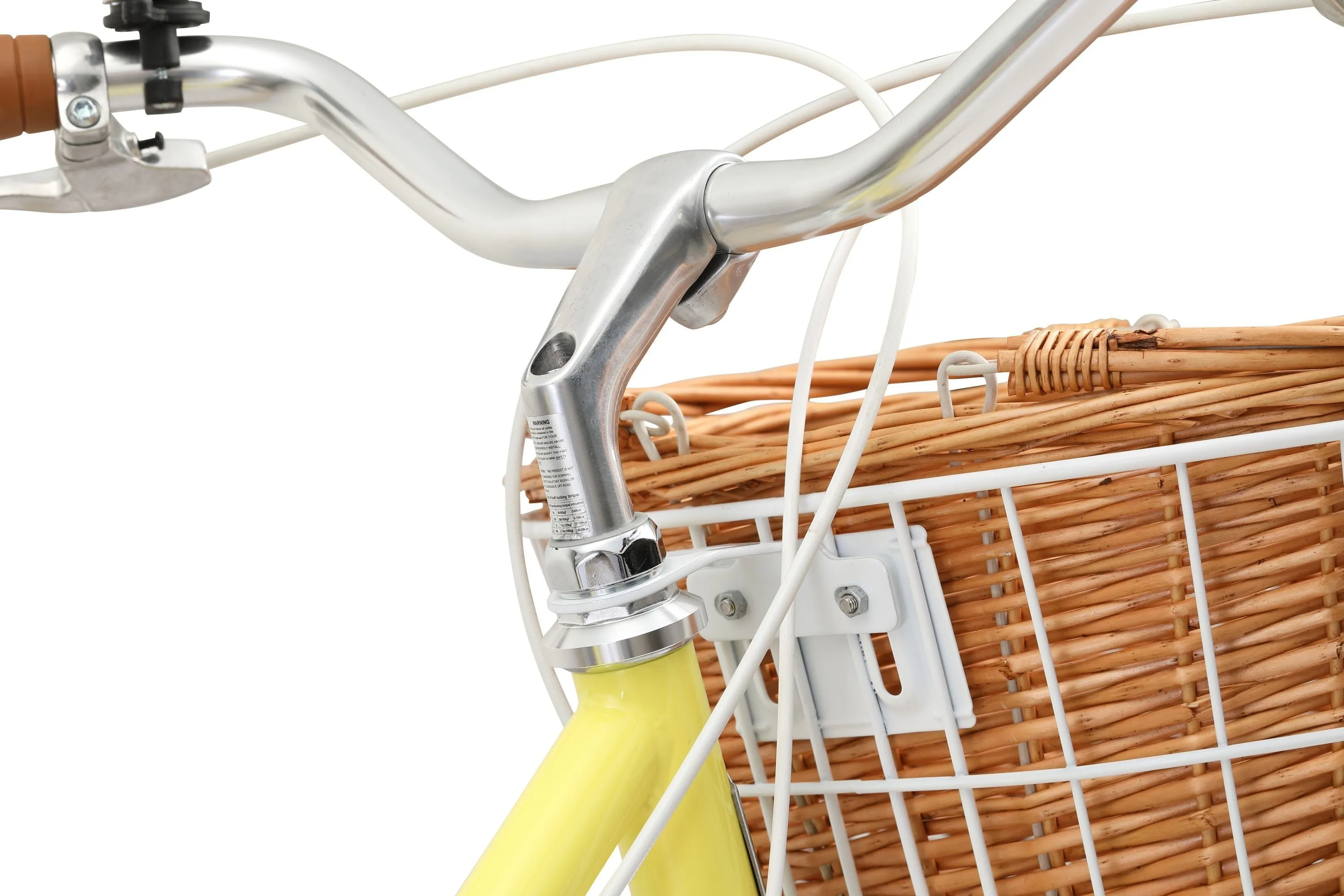 Ladies Classic Plus Vintage Bike Lemon