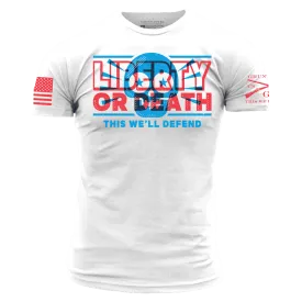 Liberty Or Death T-Shirt - White