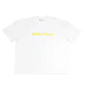 Marathon Hero T-Shirt (Ultra Oversized) - Lemon “Summer Day”