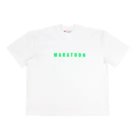 Marathon Hero T-Shirt (Ultra Oversized) - Lime “Summer Day”