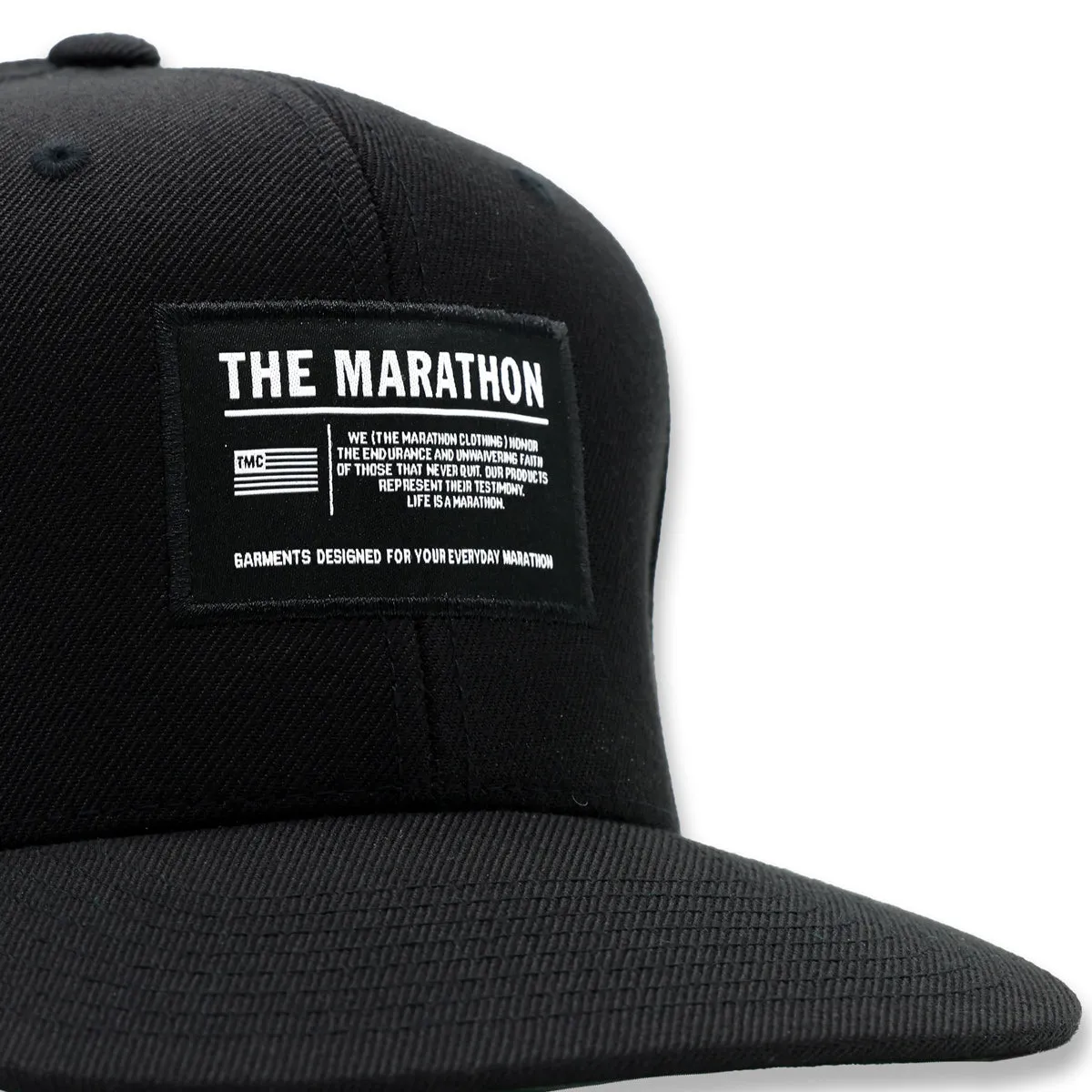 Marathon Tactical Snapback - Black