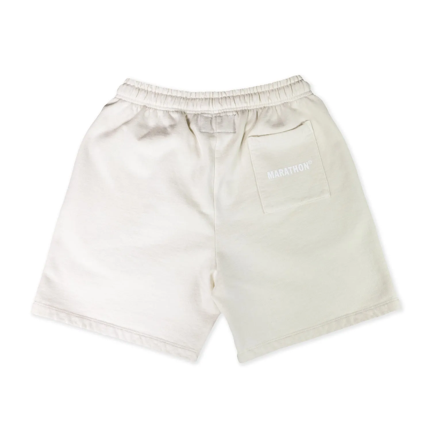 Marathon Trademark Sweat Shorts - Bone