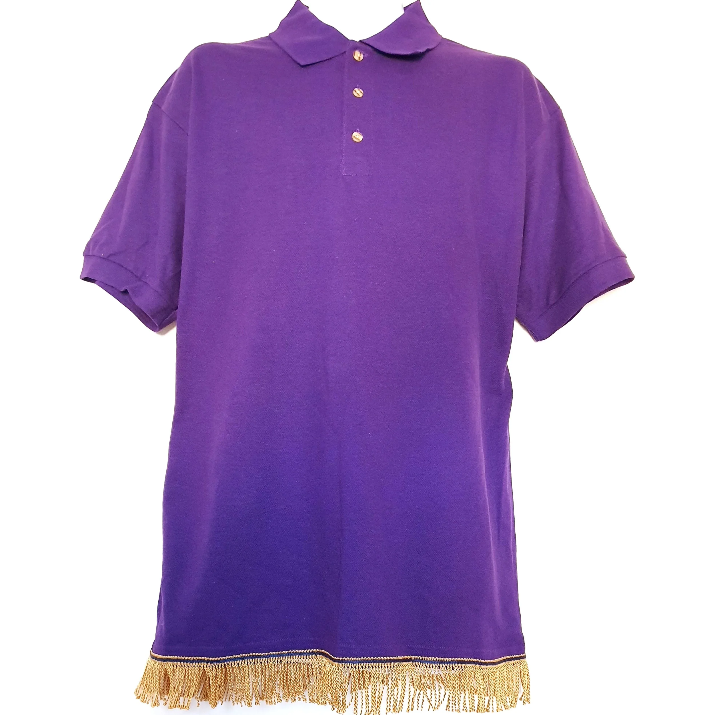 Men's Plain Fringed Polo (8 Colours)