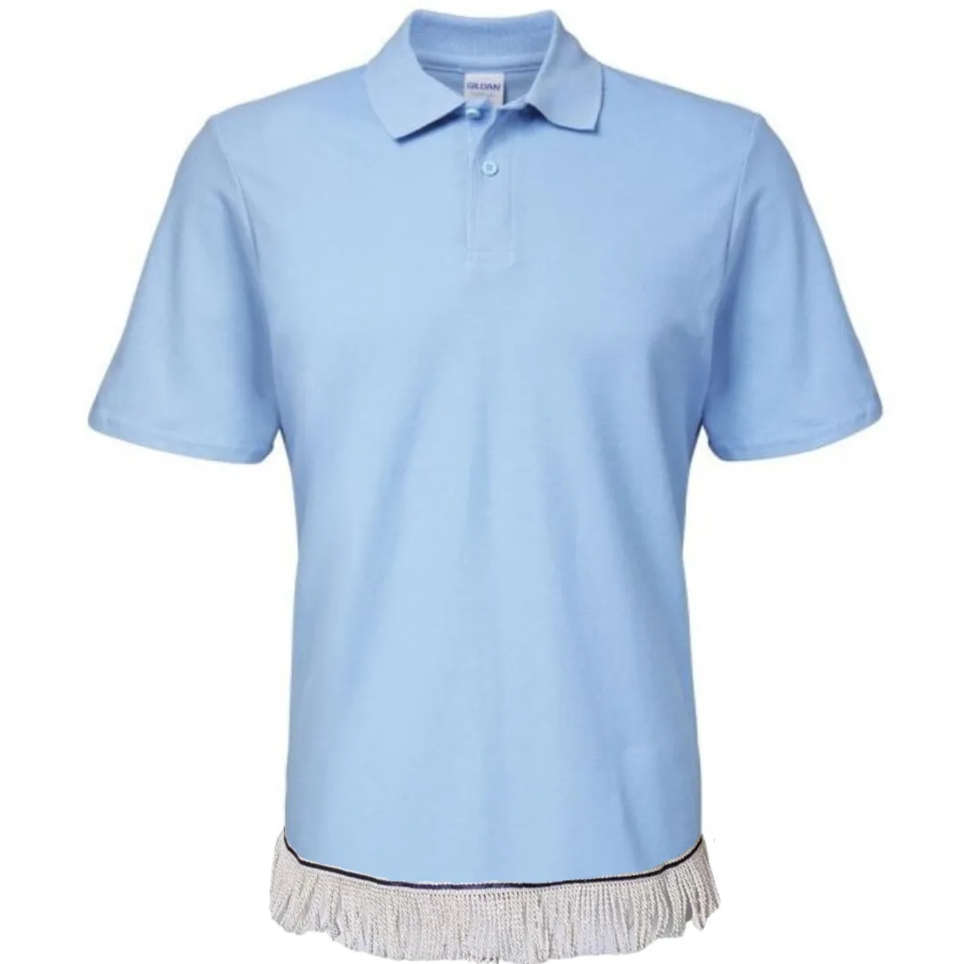 Men's Plain Fringed Polo (8 Colours)