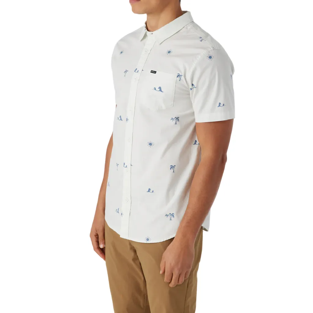 O'Neill Men's Quiver Stretch Short Sleeve Shirt - Modern