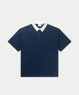 Pageant Blue Shield Polo T-Shirt