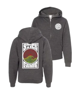 Rasta Sunrise Zip Hoodie