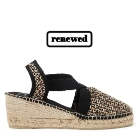 Renewed Embroidered Wedge Espadrille for Women - Terra-PA