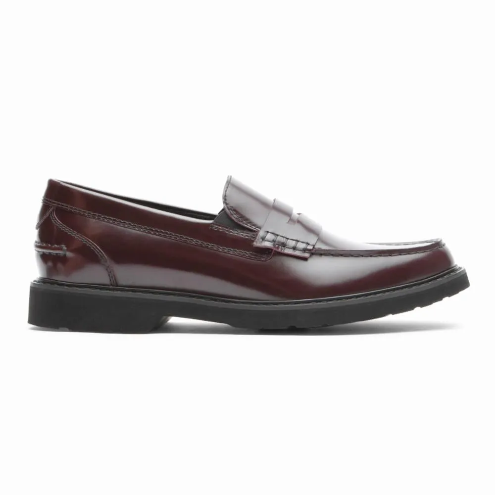 Rockport Men BEDFORD PENNY BURGUNDY BOX