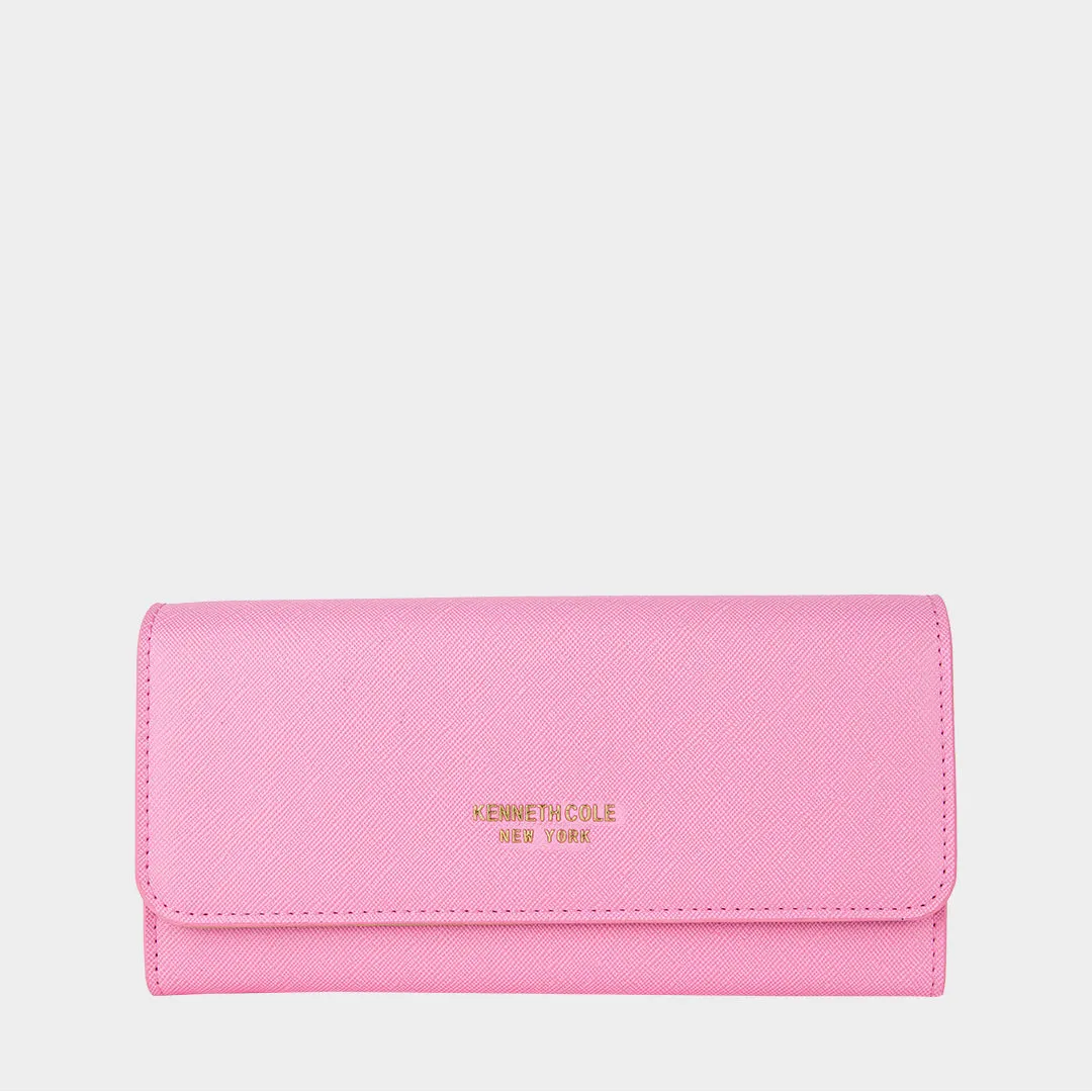 Rose Monedero Con Bolsillo Para Mujer