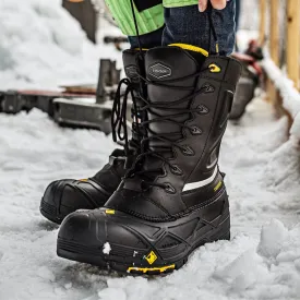 Terra Crossbow Waterproof Winter Safety Boot with Composite Toe - Black 915605