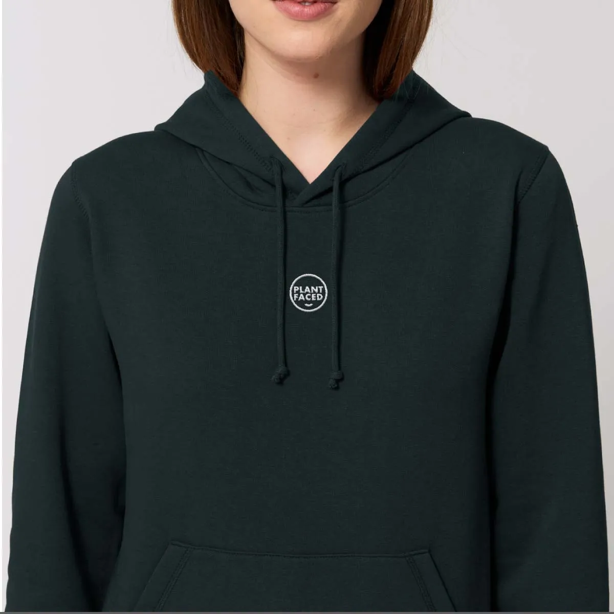 The Classics Hoodie - Embroidered Logo - Black - ORGANIC X RECYCLED