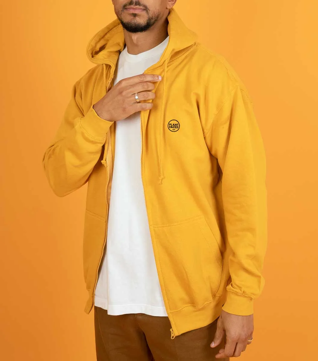 The Classics Zoodie - Embroidered Logo - Mustard Yellow