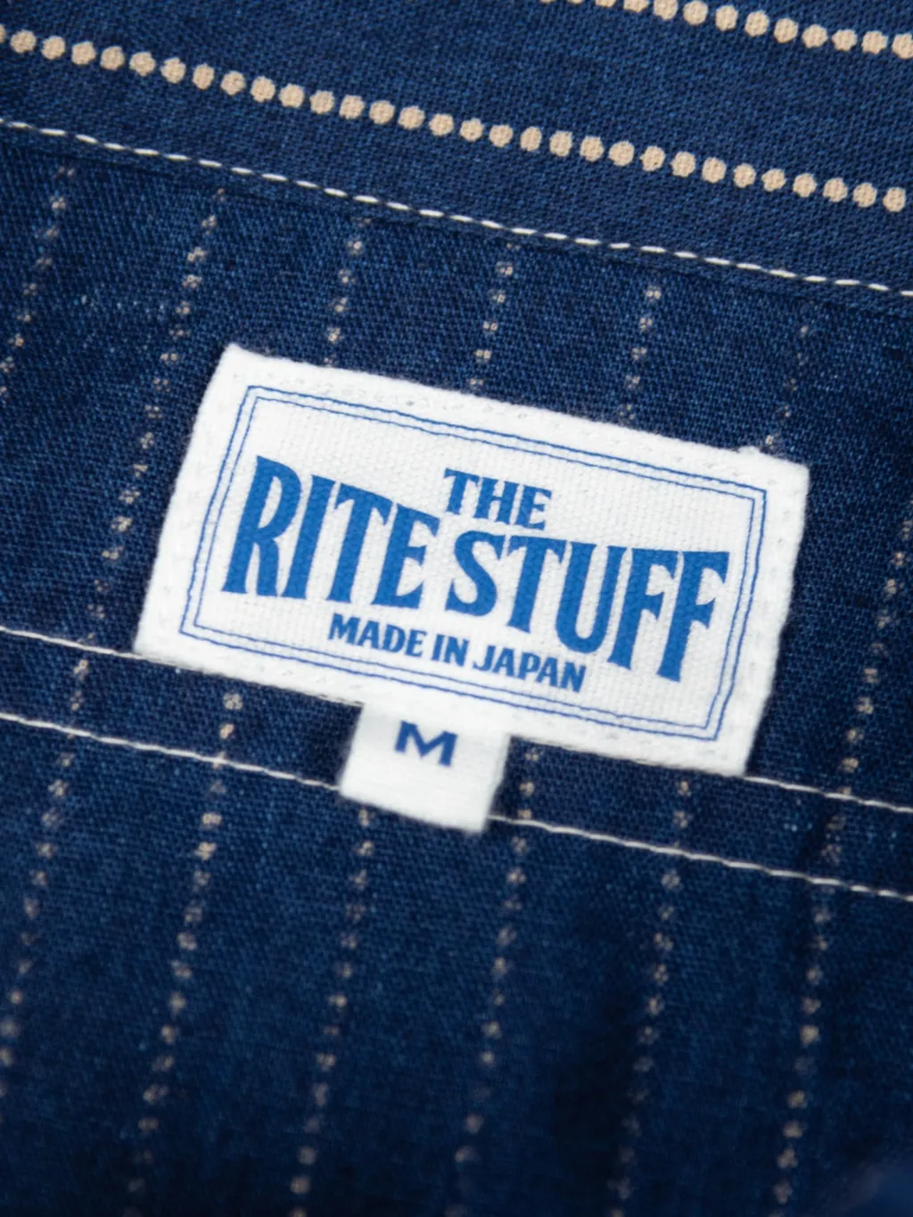 The Rite Stuff  Bulldog Wabash Work Shirt (Indigo)