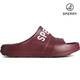 Women's Float Slide Logo Sandal - Burgandy (STS88226)