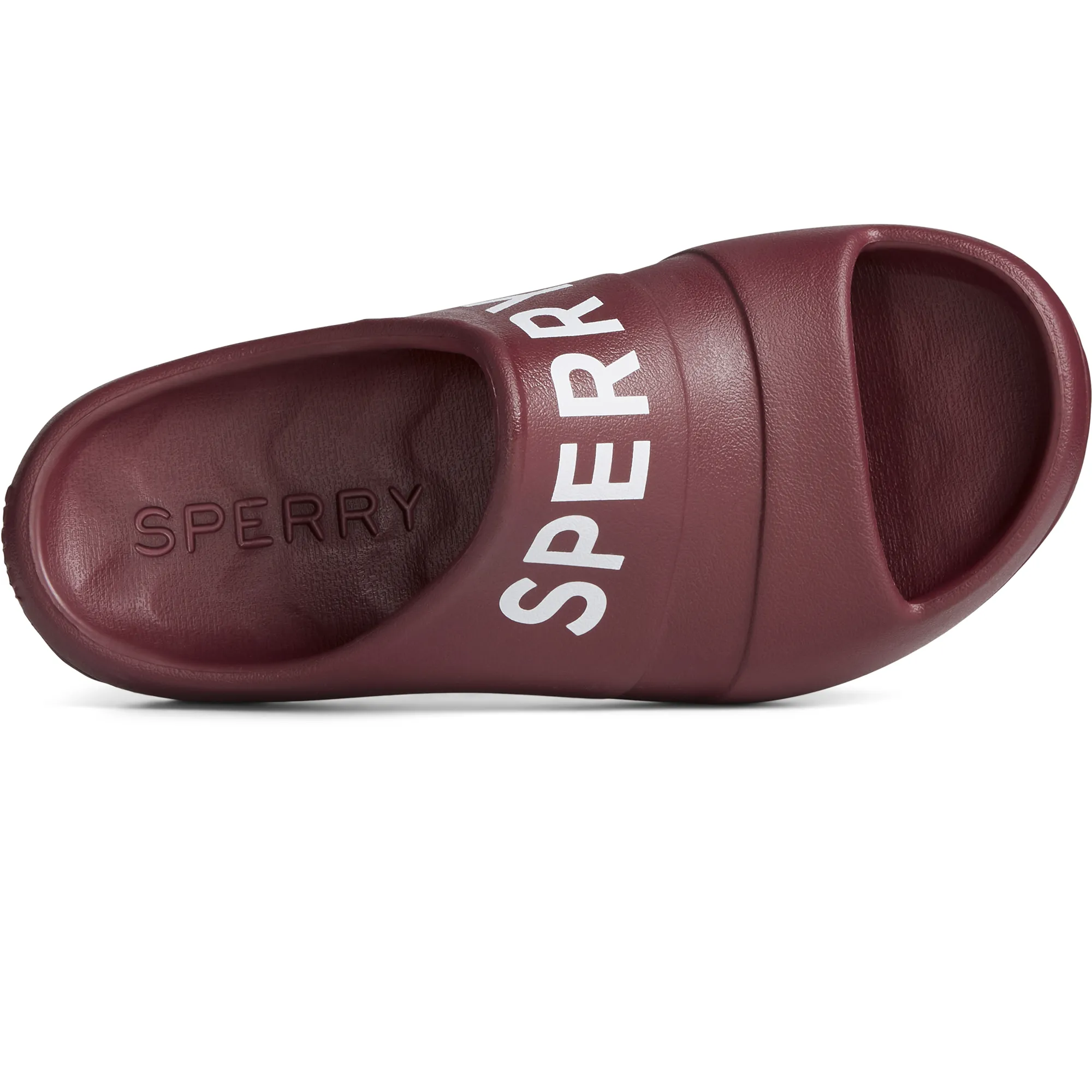 Women's Float Slide Logo Sandal - Burgandy (STS88226)